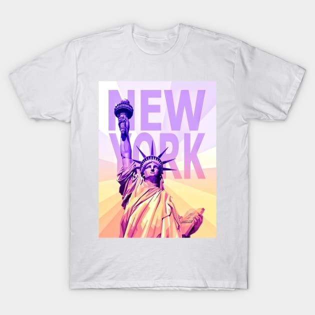 new york T-Shirt by lots of artWork